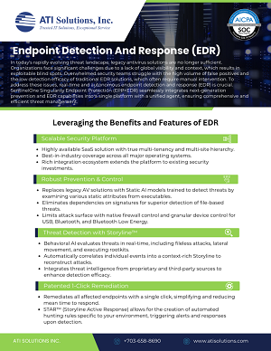 Get Our Endpoint Detection And Response (EDR) Data Sheet